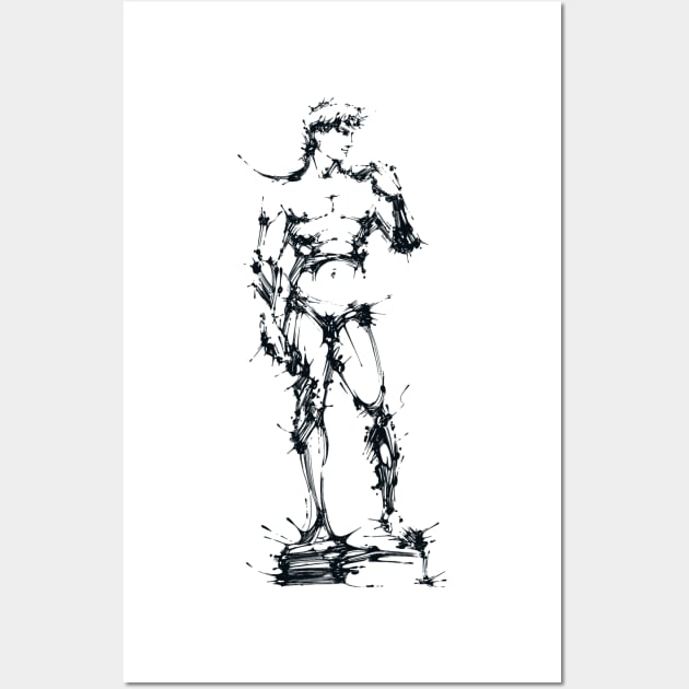 David Ink Wall Art by Dagui